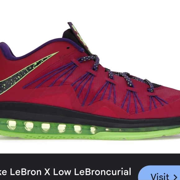 Lebron James X Low shoes - Picture 1 of 7